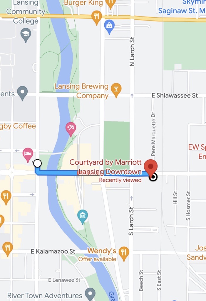 hoptel map